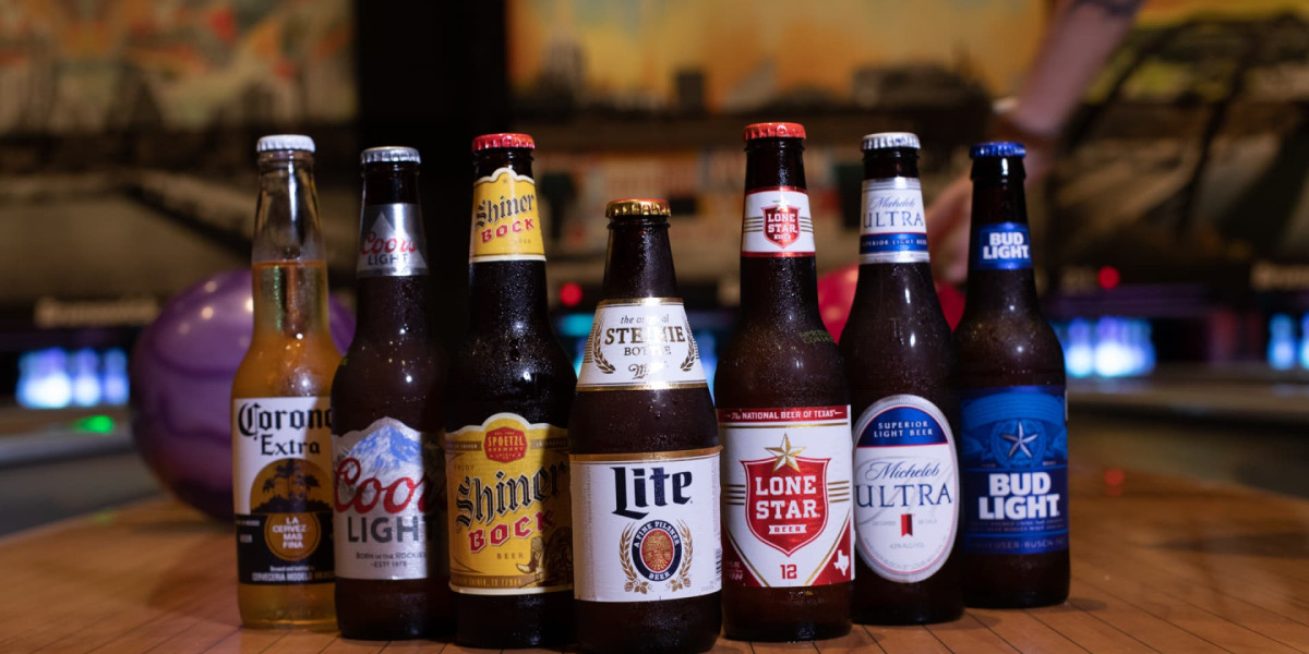 Assorted bottled beers