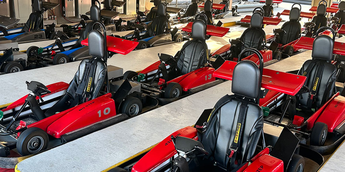 Go Karts at Shakers Backyard at Spare Time Texas